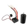 Brushed Motor ESC Combo 550 Brushed Motor with 60A Brushed ESC for Tamiya Drag Head Tractor Truck 1 14 Off Road