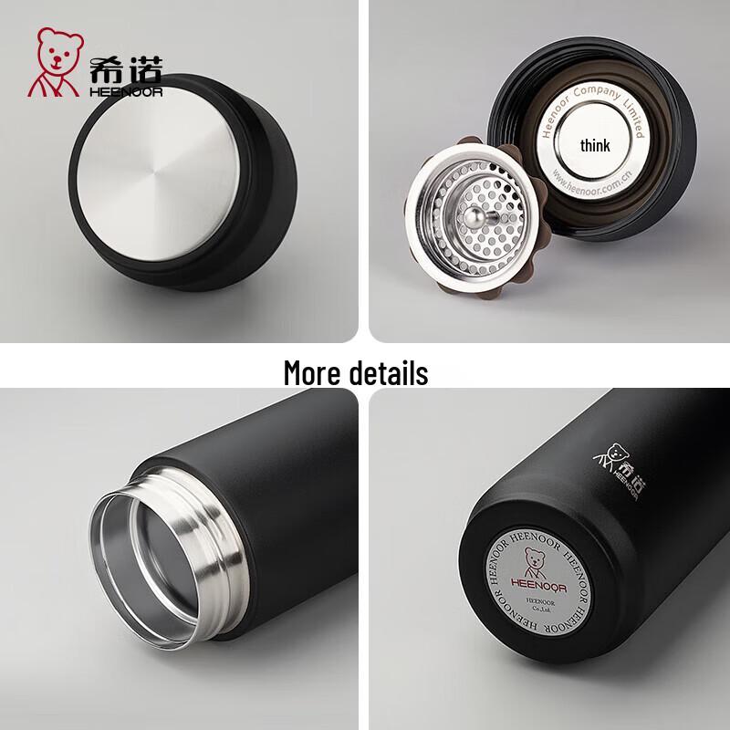 Heenoor 304 Stainless Steel Portable Thermos Mug