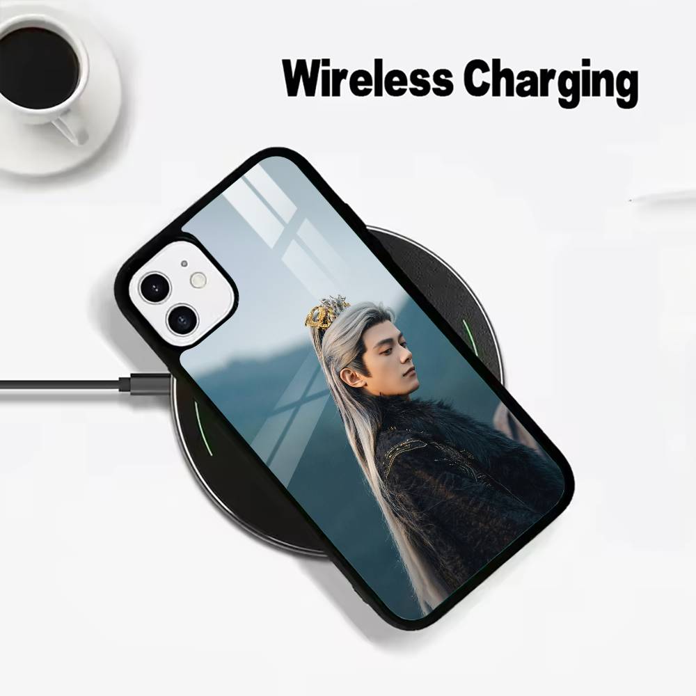Chasing Jade - Sui Yuanhuai For IPhone17 16 15 14 13 12 11 Plus Pro Max Plus Wireless Charger Phone Case