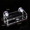 Suction Cup Mount Aquatic Plant Cup Acrylic Fish Tank Plant Holder  Aquarium Decor