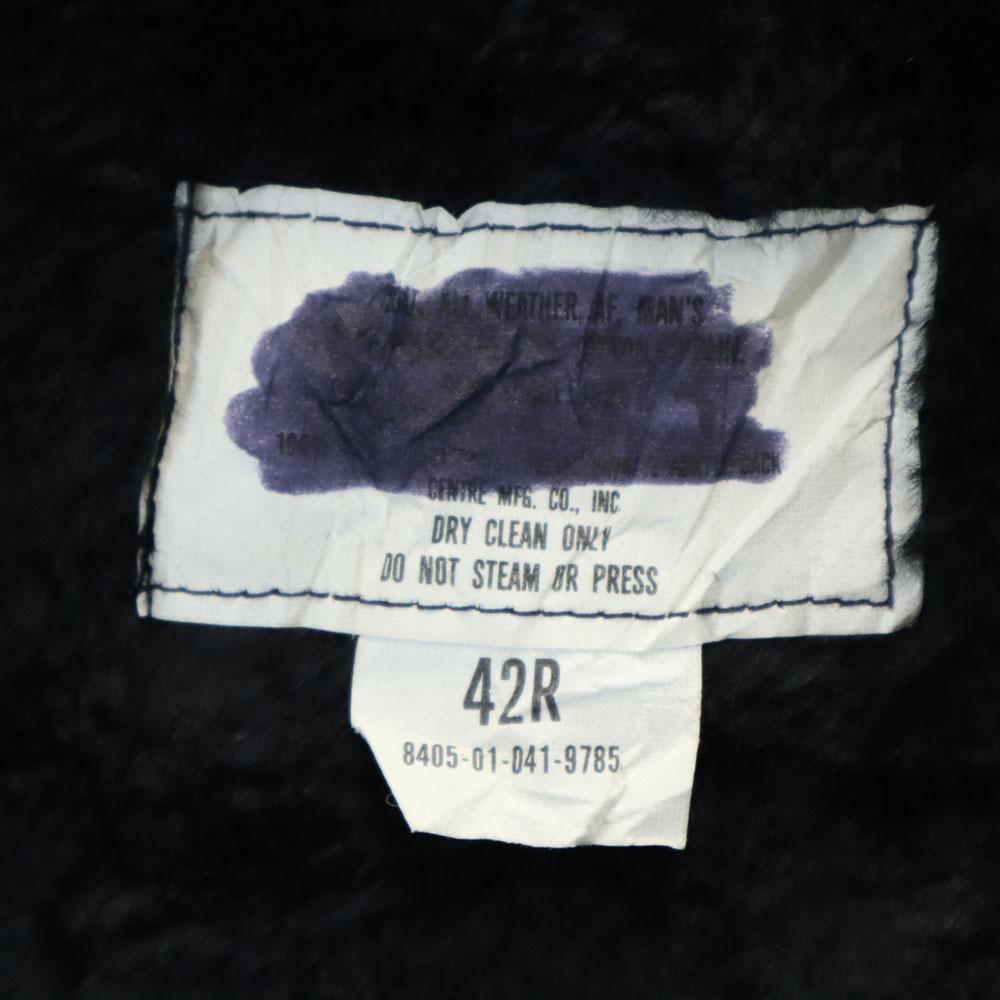 ВМС США 80-х DLA 8405-01-041-9785 Винтажное пальто с воротником из нержавеющей стали Мужское Б/У