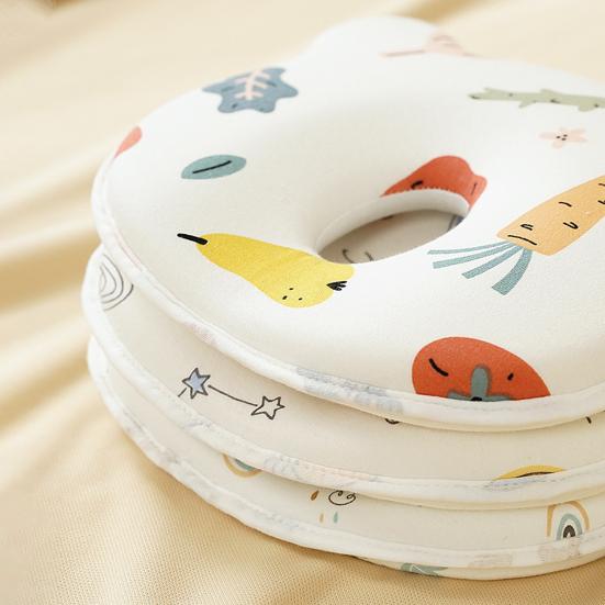 Подушка в форме ребенка, дышащая, удобная, предотвращает синдром плоской головы, подушка из пены с эффектом памяти для детей, чувствительных к аллергии