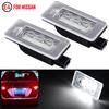 Светодиодные фонари номерного знака для Nissan Serena C27 Altima Suzuki Landy Dacia Duster Авто задние фонари