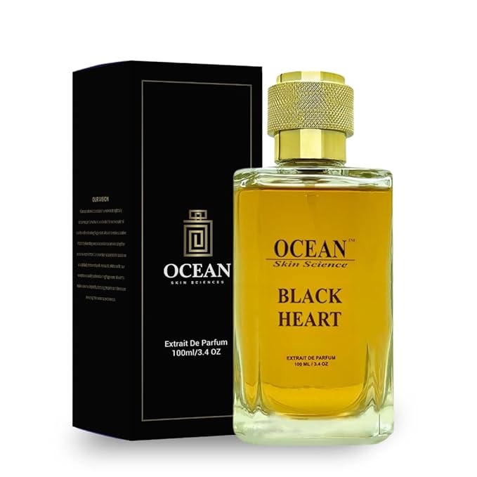 Ocean SKIN SCIENCE Heavy Projection Парфюмированный спрей для тела для длительного роскошного аромата 100 мл на все случаи жизни (ЧЕРНОЕ СЕРДЦЕ, 100 МЛ)унисекса