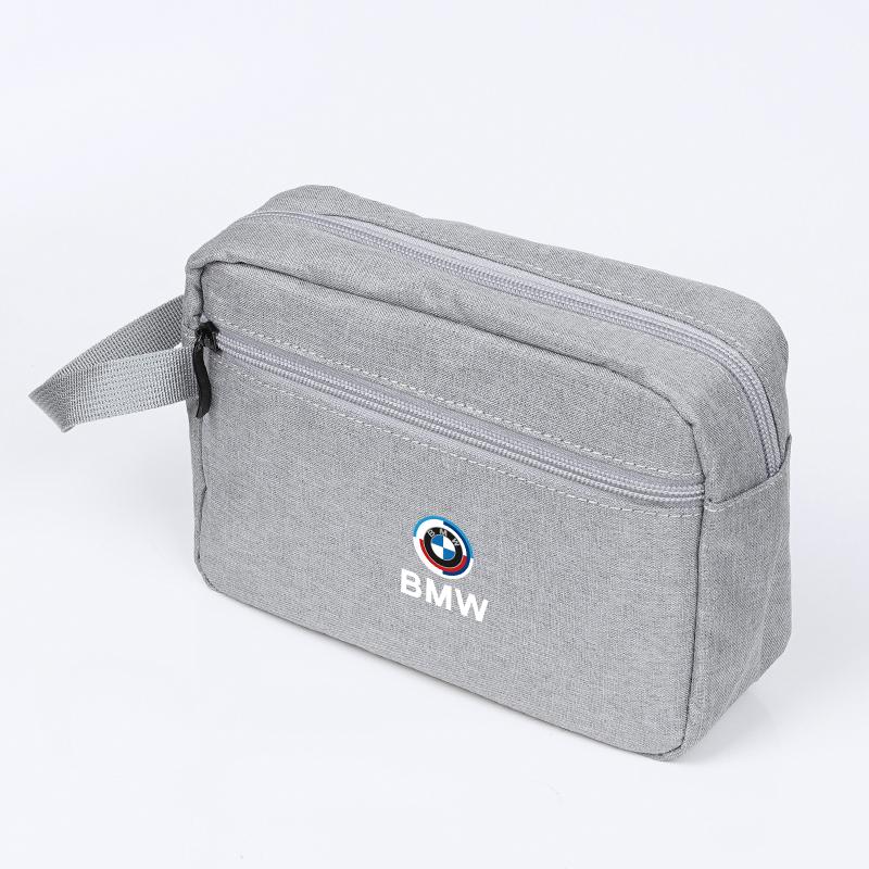 Car Interior Canvas fabric Handbag Valve Cap Accessories For BMW X1 X2 X3 X5 X4 X6 X7 iX3 F20 F10 F07 E70 E46 E90 E92 E60 E39 SU5