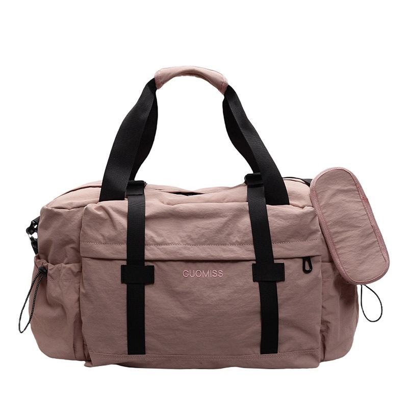 Fashionable Fitness Bag for Men and Women Casual Simple Travel Bag for Travel Bag Dry and Wet Separation Crossbody Bag
