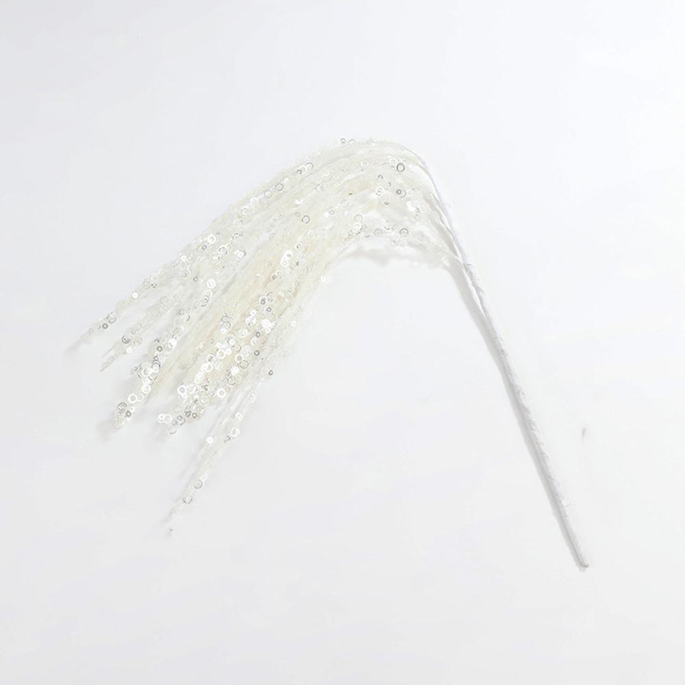 2 шт. Блестки Искусственные Рождественские Блестящие Ветки Веселого Рождества Украшение