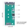 Плата-адаптер M.2 SATA NGFF к SATA3.0 Адаптеры M.2 к SATA Адаптеры M.2 NGFF к SATA3.0 SSD Ключ B NGFF SSD