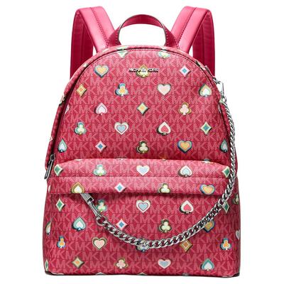 Рюкзак Slater Logo Classic из искусственной кожи, средний, женский, красный