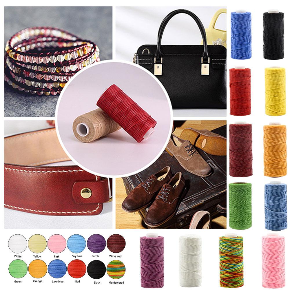 Кожаные швейные нитки Вощеная нить Полиэстер Практичная