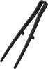 Yamazaki Jitsugyo Silicone Chopsticks Tongs S Black X D2 X H20cm Tower Dishwasher Safe Floating Tip Kitchen Tongs Small Size 1599 W5.3