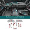 For Mazda 3 Axela 2019-2024 Car Interior Film Center Console Navigation Screen Gear Transparent TPU Protective Film Anti-scratch gbmqn50