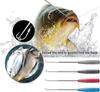 1 Pc Stainless Steel Blind Hook Remover with Deep Throat Design for Portable Fishing Fish Hook Removal and Unhooking