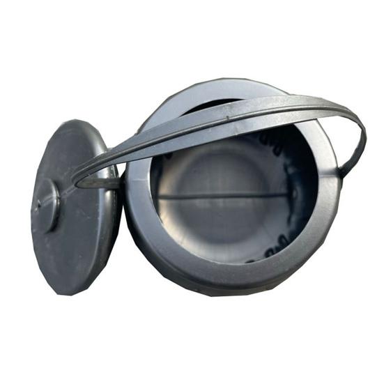 Ведро для конфет на Хэллоуин, украшение, ручной котел ведьмы, черный пластиковый горшок, огненная бочка с ручкой для украшения вечеринки на Хэллоуин