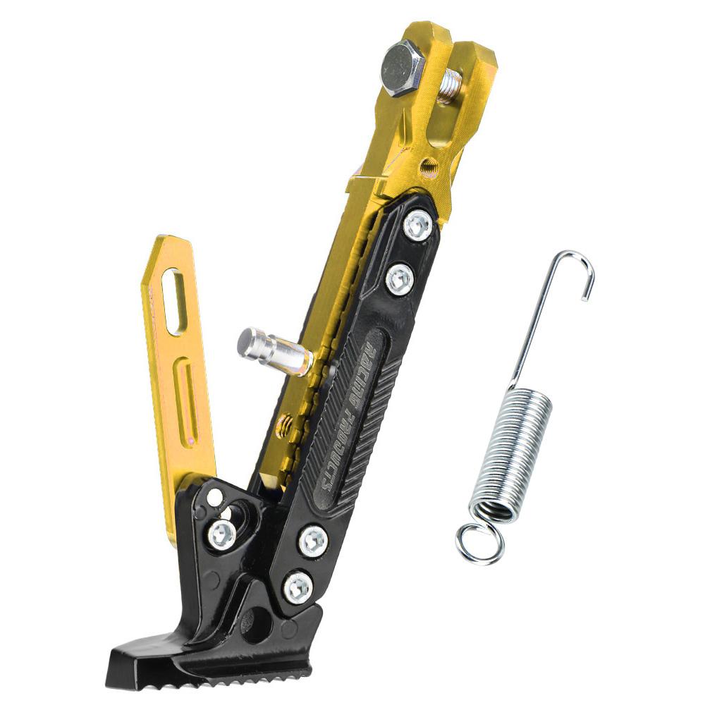 Мотоциклетная ЧПУ регулируемая подножка, боковая подставка для электромотоцикла, парковочный кронштейн, мотоциклетные аксессуары