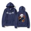 Anime Jujutsu Kaisen Double Sided Print Hoodie Unisex Women Vintage Oversized Loose Hoodie Tops Unisex Inumaki Toge Hooded Sweatshirt