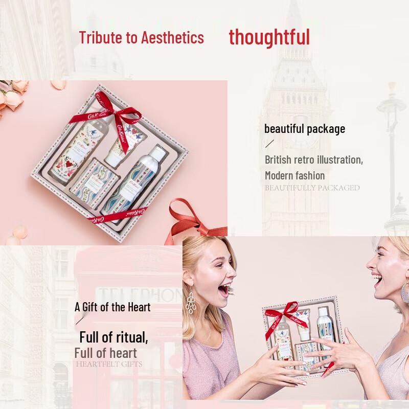 Cath Kidston Wild Rose & Quince Moisturizing Gift Set