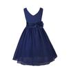 Kids Girls Ball Gown Prom Wedding Bridesmaid Chiffon Summer Party Dress