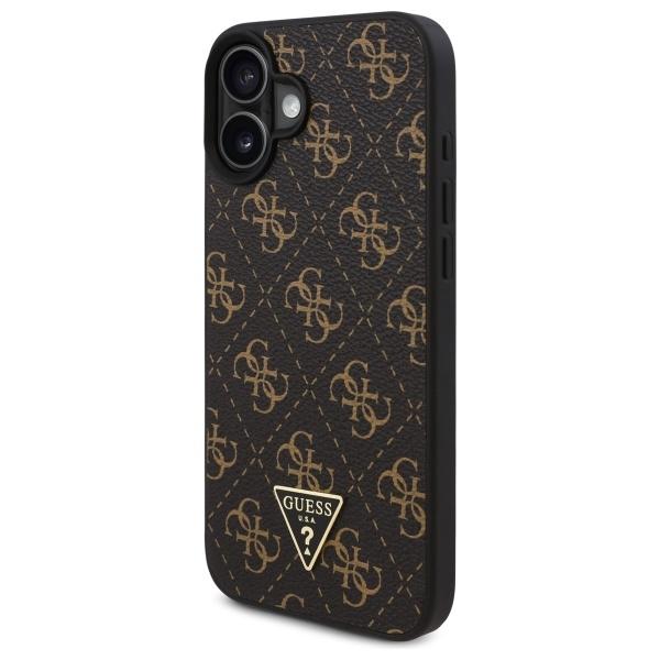 Guess Guhcp16Mpg4Gpk Iphone 16 Plus6.7 Czarny/Black Hardcase New 4G Triangle