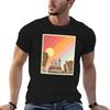 Vintage Berlin Stadtansicht Alexanderplatz T-Shirt Summer Print Short Sleeve Tee