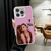 A-Ariana G-Grande Soft Phone Case for iPhone 15 16 17 Pro Max 17Air 16E 14 Plus 13 12 Mini Shockproof Cover Back Shell