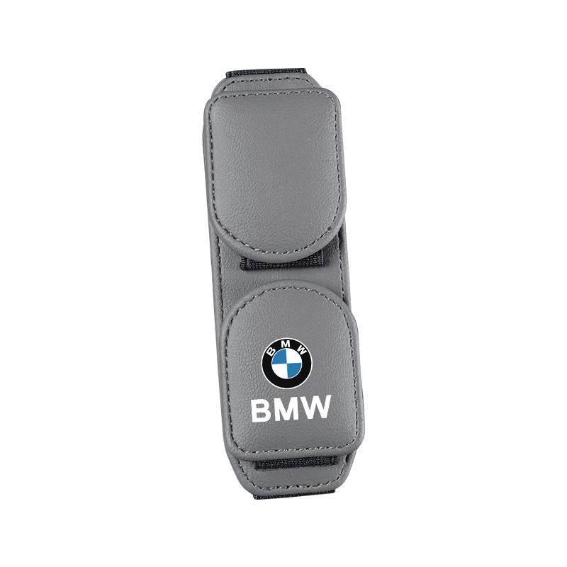 Double Clip Sunglasses Holder Magnetic Leather Glasses Storage For BMW E62 X3 X1 G11 M E93 G05 X5 X6 E90 X4 G20 E30 F30 F40 F10 CS1