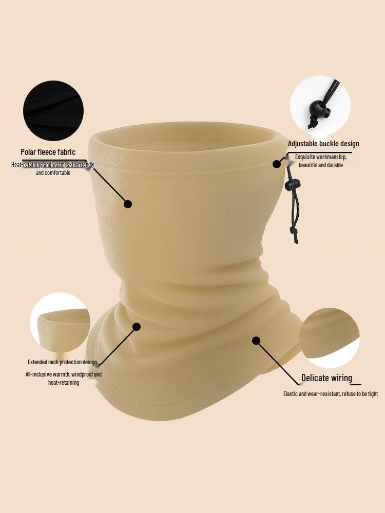 Регулируемая многофункциональная манишка: Ветрозащитный гейтор для катания на лыжах и велосипеде на осень и зиму