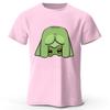Summer New Quirky Frog Mens Pure Cotton Short Sleeved 2026 Loose Oversized Fashionable Casual Tshirt Y2k Street Style Top