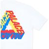 Palace P-3D Футболка унисекс Топы белые P12TS030