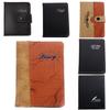 Memo Pads Mini Notebook PU Cover Leather Notebook Office Accessories Pocket Notepad  Stationery