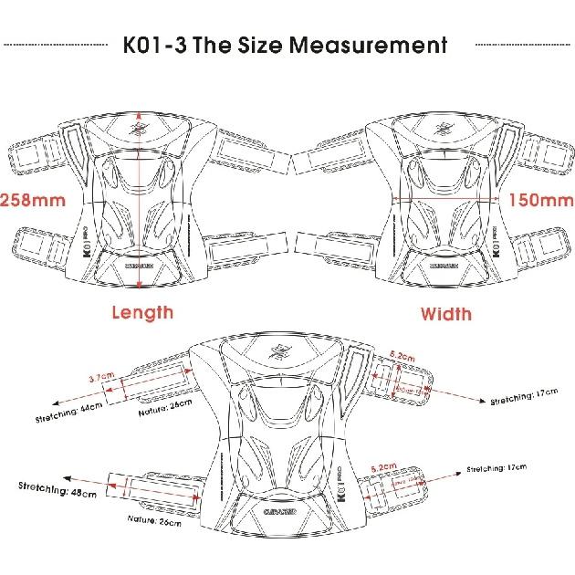 Cuirassier Protective Motorbike Kneepad Motocross Motorcycle Knee Pads MX Protector Night Reflective Racing Guards Protection