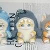Новые виниловые игрушки Mofusand Серия Акула Кот Удивленный Коробка Игрушки Украшения Для Детей день рождения Девочки Подарок Кулон реплика