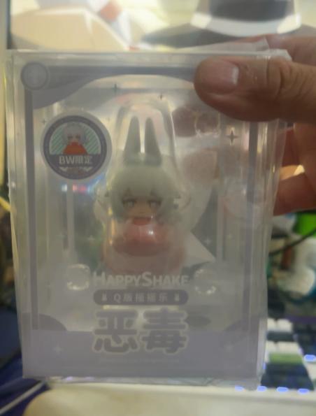 Apex Azur Lane Happyshake Mini Version Figure Anchorage Chibi Shaking Authentic Collectible Anime Toy Decor Game Merch Gift
