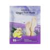 EELHOE Ginger Foot Mask Moisturizing Whitening Exfoliating Foot Mask Callus Remover for Feet Pedicure Spa Socks Natural Plant Skin Care
