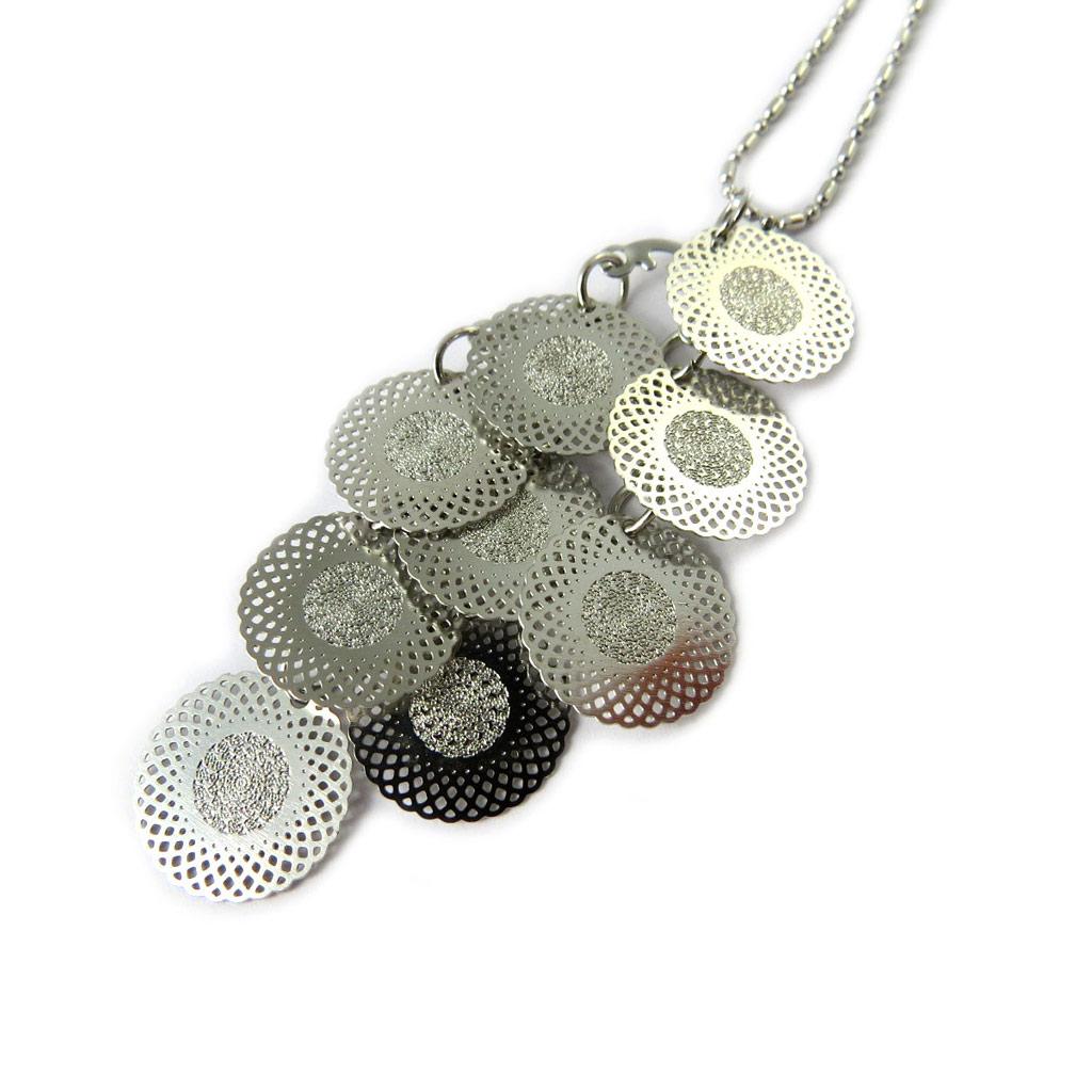 Les Trésors De Lily [N8199] - Серебряное дизайнерское ожерелье «Кармен»