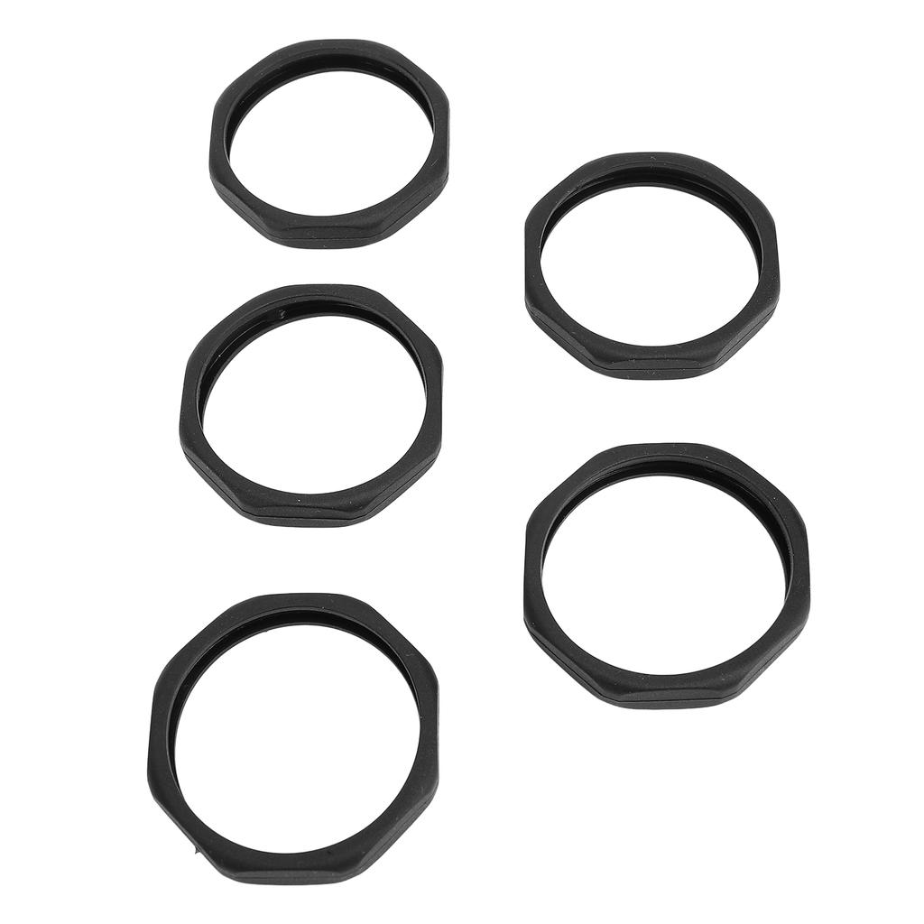 5 шт. кольцо для микрофона, противоскользящее, силиконовое, круглое, для микрофона, противоскользящее, набор для вечеринок KTV, конференций