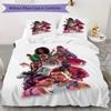 Grand Theft Auto Pattern Bedding Uilt Set Uilt Cover Pillowcase Home Decoration Birthday Gift (1 * Duvet Cover + 2 * Pillowcase Without Core)