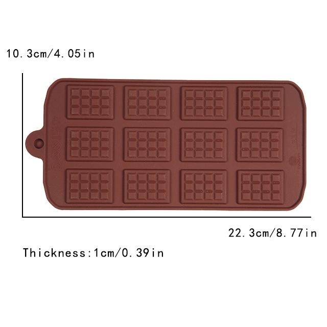 Силиконовая форма для шоколадных батончиков Разъемные формы для вафельных батончиков Формы для домашних протеиновых и энергетических батончиков Формы для выпечки Формы для расплавления воска