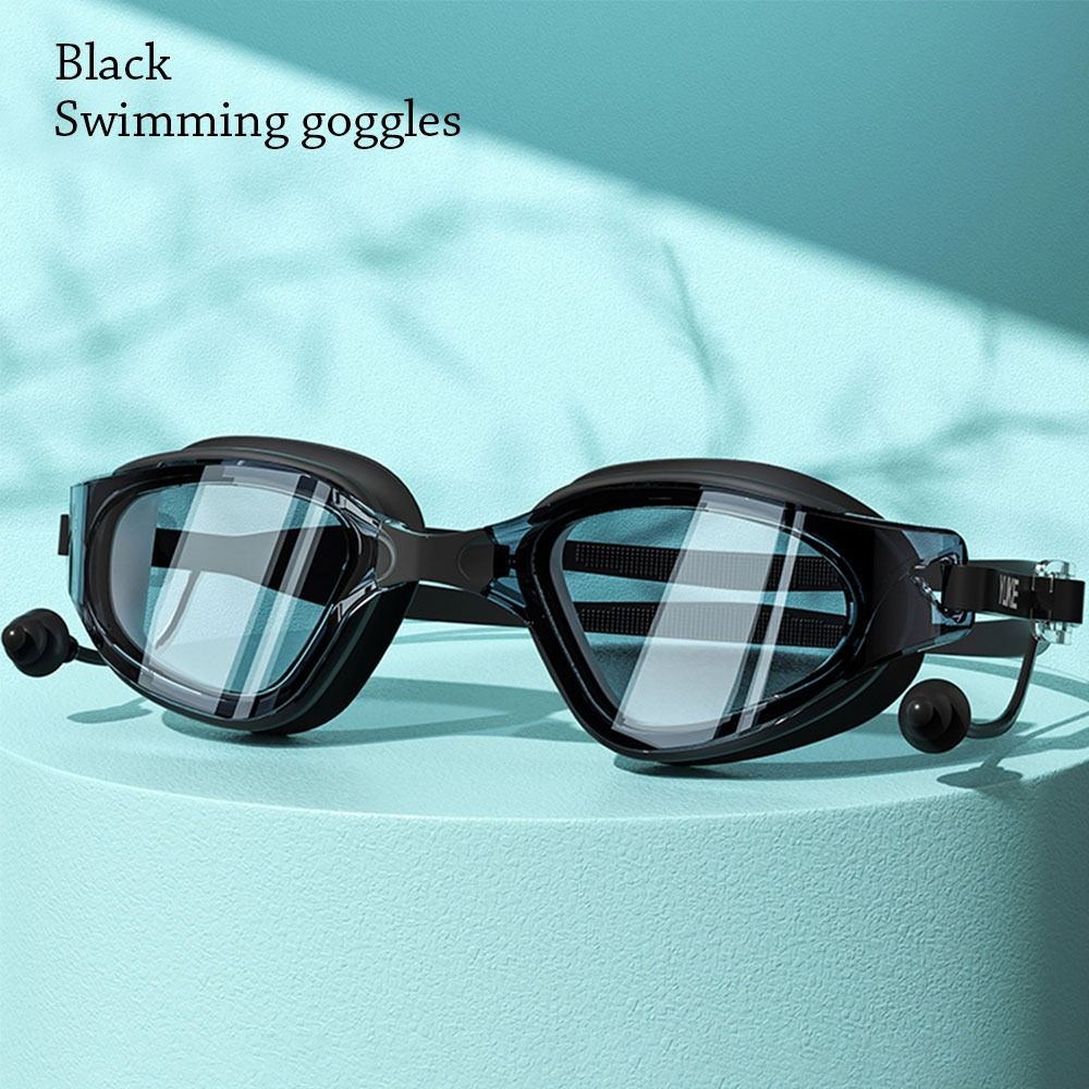Big Frame Swim  Eyewear Anti-Fog Swimming Accessories Diving Swimming Goggles  Men Women