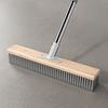 Щетка для пола Щетина из нержавеющей стали Щетка для чистки патио, бетона, каменных поверхностей Универсальная щетка для наружной уборки
