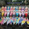 45 см Съемная Кукла Русалка с Большим Хвостом для Переодевания Кукла для Девочки Подарок Детская Игрушка