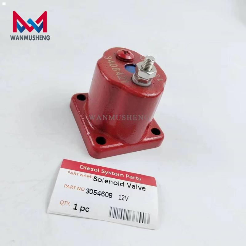 Best Quality ! Diesel Solenoid Valve 12V 3054608 For CUMMI Engine