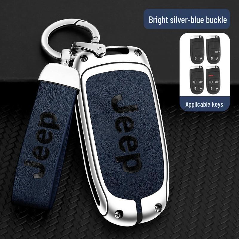 Key Case for Jeep Cherokee, Compass, Grand Cherokee, Renegade, Grand Commander
