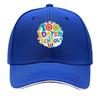 Bright  Days School Celebration D Sandwich Baseball Cap Sun Cap Outdoor Workouts Hat