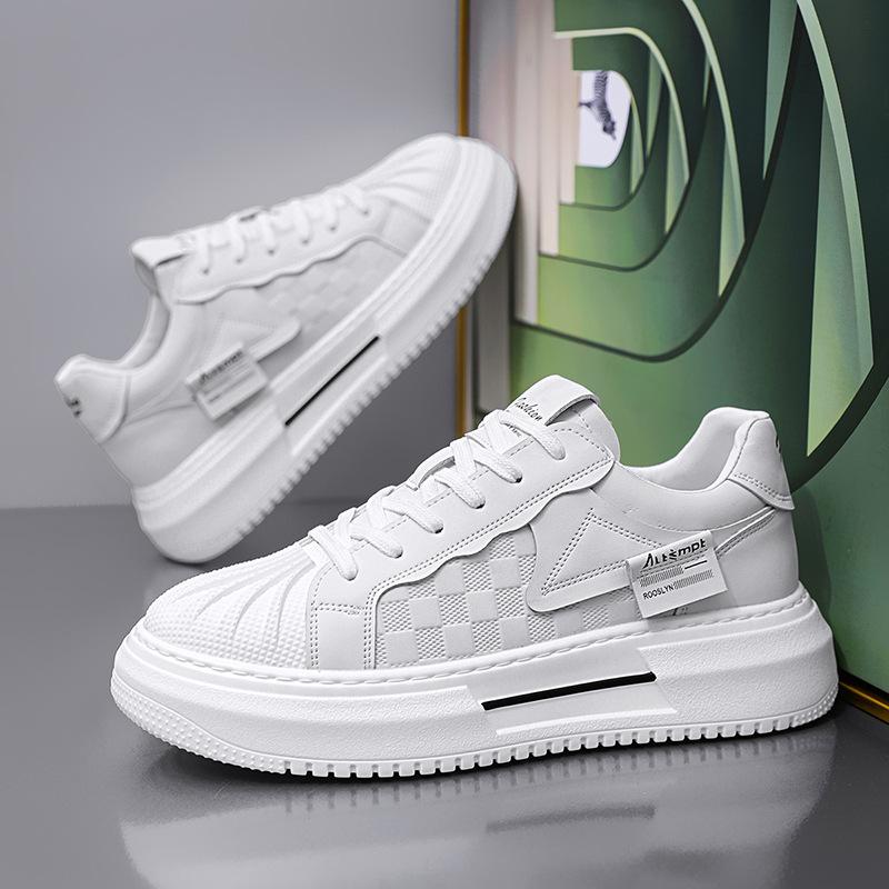 Shell head shoes raw board shoes casual sports leather shoes personalized sports