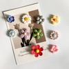 10Pcs Mixed Color Flower Refrigerator Po Message Fixed Magnet Home Decoration