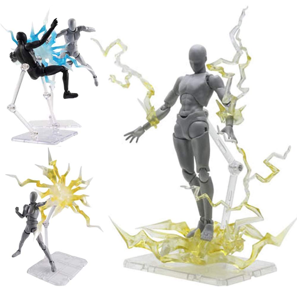 Action Figure Stand for HG 144,Display Holder Base,Doll Model Support Stand Compatible with 6" HG RG SD SHF Gundam 1/44 Toy