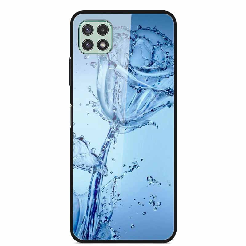 For Samsung Galaxy Wide5 Case Tempered Glass Hard PC Phone Back Cover for Galaxy Wide 5 Bumpers Cases Shell Coque 6.6'' SM-E426S