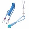 1Set Spring Cotton Rope Bite Resistant Relieve Boredom Lightweight Dogs Spring Pole Toys for Teddy