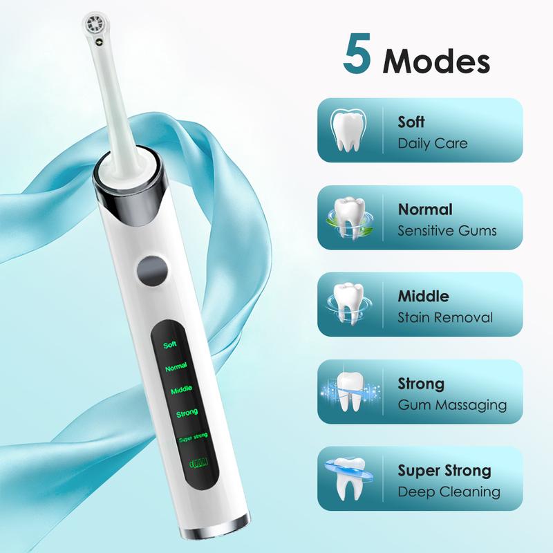 Электрический ультразвуковой dental scaler 5 режимов Чистка зубов Удаление зубного камня и налета Очиститель пятен на зубах Уход за полостью рта Чистка зубов Также